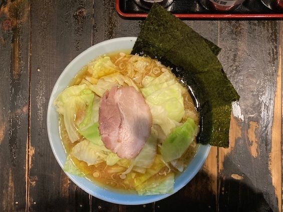「キャベツラーメン」@らーめんありがた家の写真