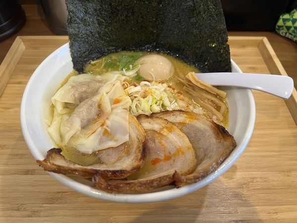 「金曜限定・特製鶏白湯カレーらぁめん1450」@らぁめん 麺彩家の写真