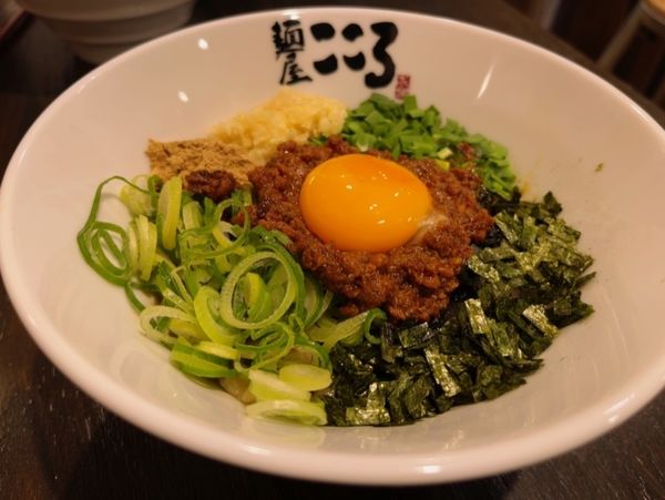 「台湾まぜそば」@麺屋 こころ 新宿歌舞伎町店の写真