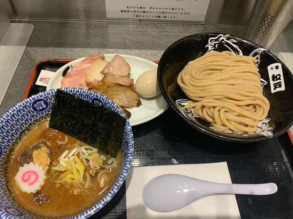 「全部乗せつけ麺　並」@松戸富田麺絆の写真