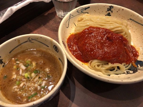 「濃厚赤つけ麺」@麺屋武蔵 武骨外伝の写真