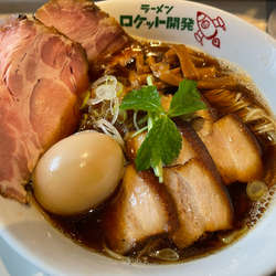 焼き煮干しラーメン