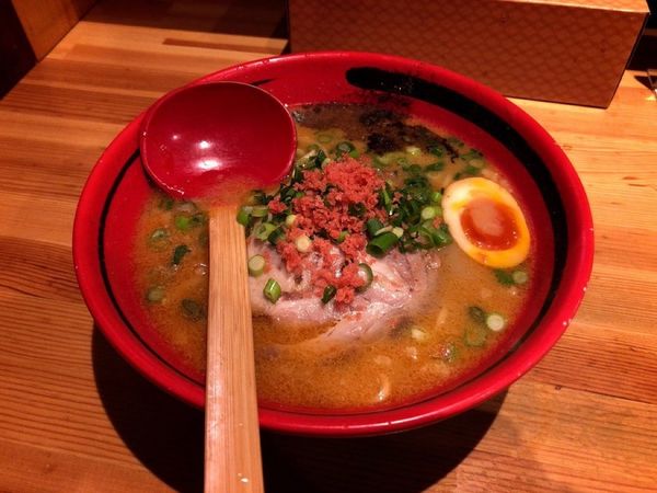 「ほどほどみそ太麺」@えびそば一幻 新宿店の写真