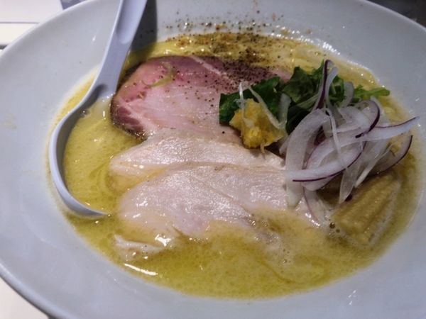 「鶏白湯そば」@鶏そば朱雀の写真