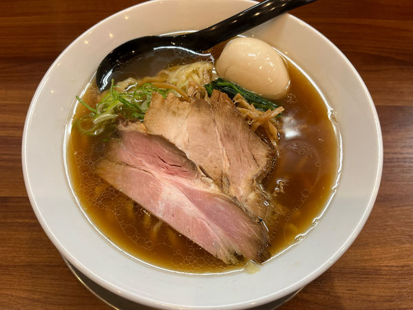 「味玉醤油ラーメン」@純手打ち だるまの写真