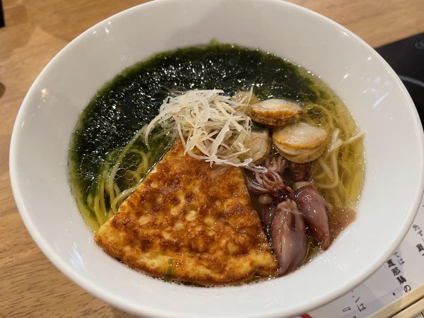 「【限定】あおさのらーめん」@空庵の写真