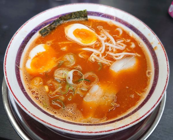 「激辛麺」@風来軒 延岡店の写真