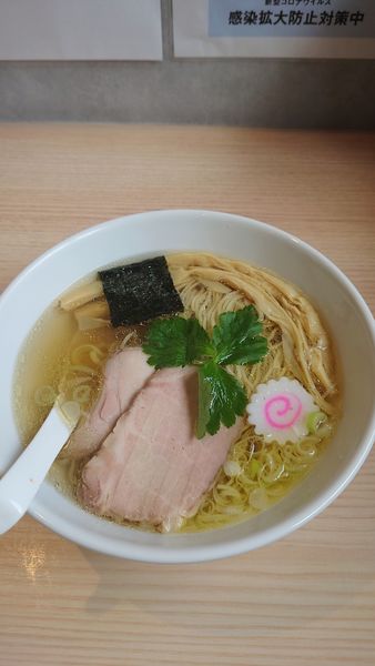 「塩らーめん」@中華そば ふじ田の写真