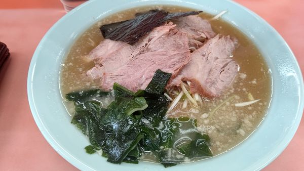 「ネギチャーシューメン」@ラーメンショップ たつみや 麻溝台の写真