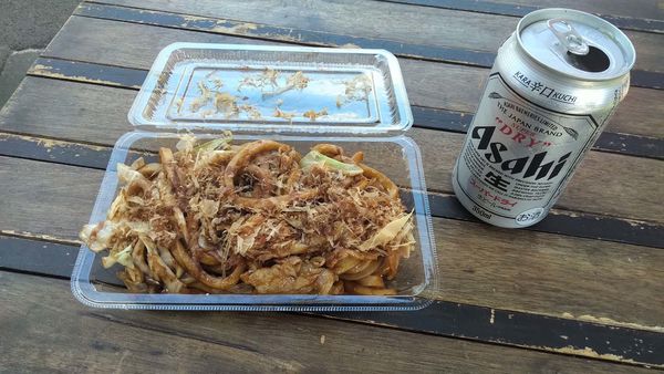 「ソース焼きうどん ￥410」@肉の加藤の写真