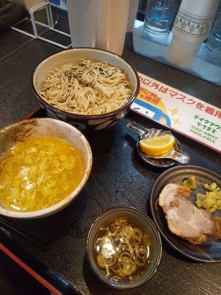「【限定】ぎばさラーメン970円つけ麺変更100円(細麺)」@秋田ラーメン はまの写真