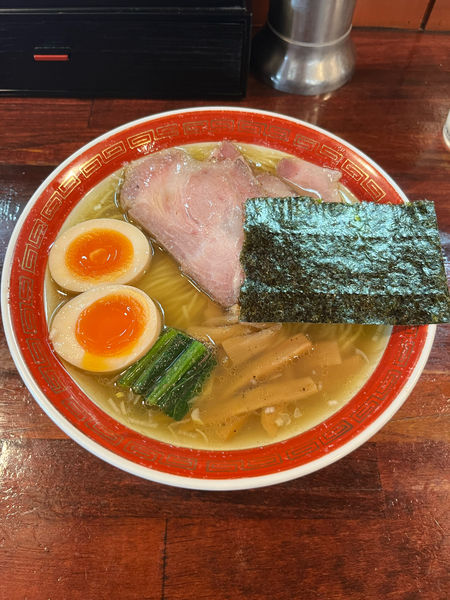 「特製らーめん(塩)・細麺 850円」@麺処 懐やの写真