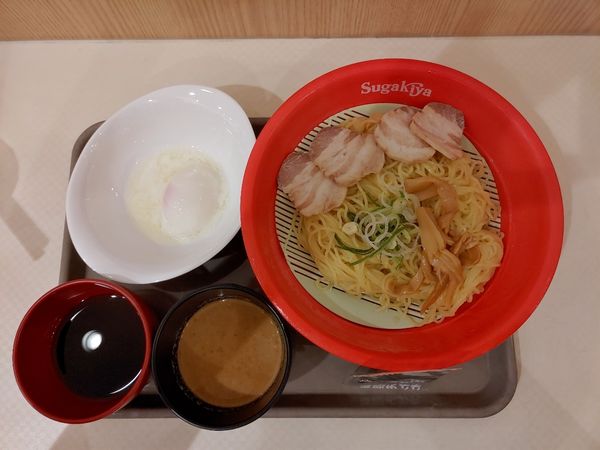「ざるラーメン」@スガキヤ 大須赤門店の写真