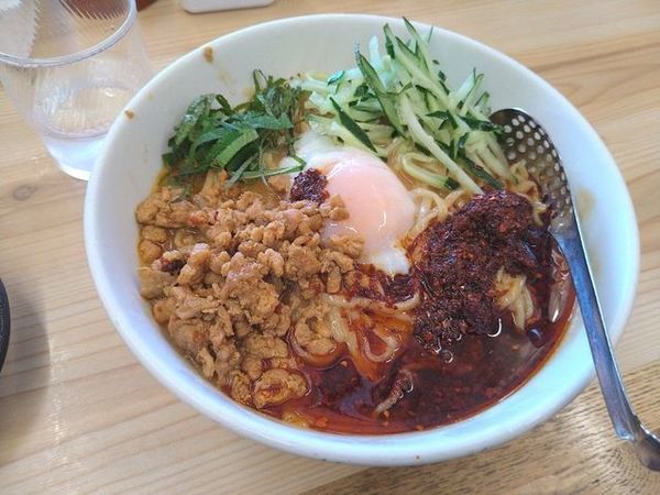 「冷やし麻辣担々麵」@ラーメン 横綱 吉祥院本店の写真