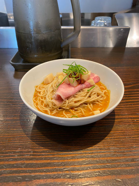 「醤油ラーメン　限定あえ玉」@大磯 海そばの写真