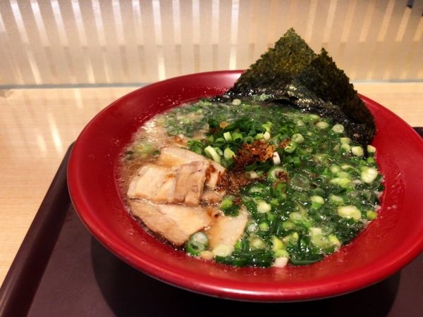 「とんこつ醤油ねぎラーメン」@ラーメン専門店 ザボン 海老名SA上り店の写真
