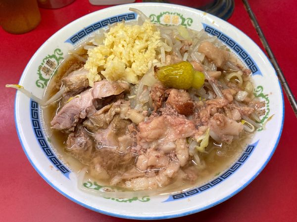 「小ラーメン 500円」@ラーメン二郎 目黒店の写真
