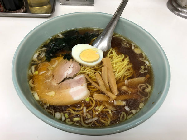 「ラーメン　正油」@味の中華 味の兆楽の写真