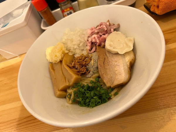 「まぜそば」@煮干らーめん 川むらの写真