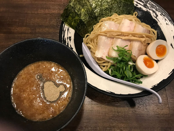 「濃厚煮干しつけ麺、特製」@麺匠 銀星 海美風の写真