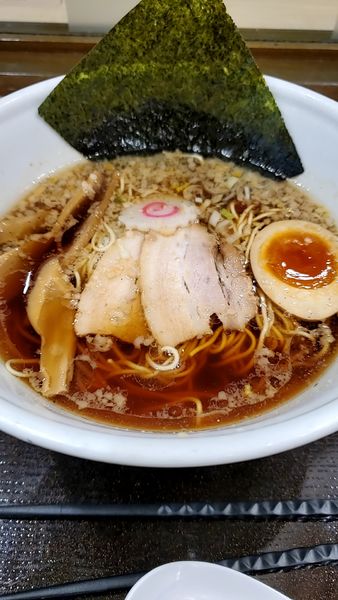 「博多中華そば」@IPPUDO NOODLE EXPRESS 静岡SA店の写真