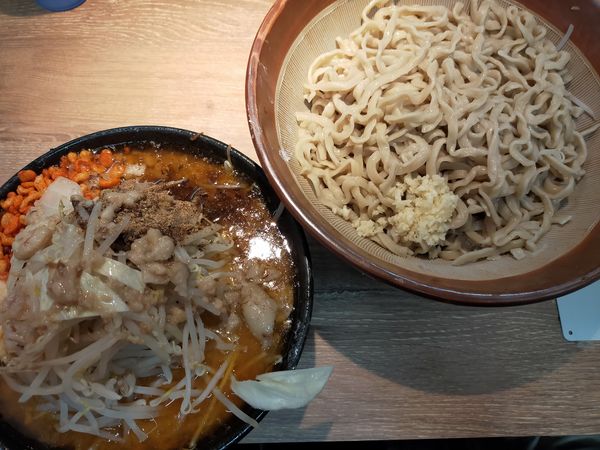 「つけ麺950円(大100円、700g)」@麺屋 浜一の写真