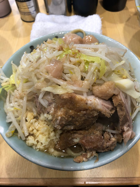 「小ラーメン　アブラ」@ラーメン二郎 八王子野猿街道店2の写真