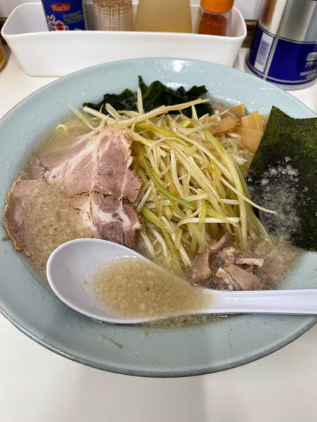 「ねぎ塩 中」@◯つばき食堂の写真