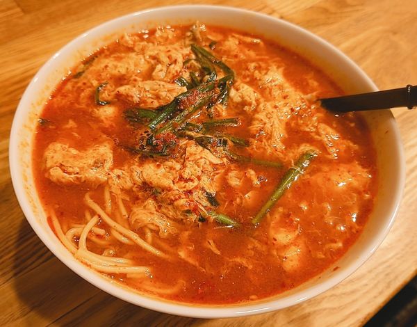 「みそ辛麺」@麺屋つつみの写真