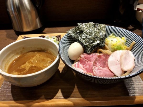 「得製つけ麺」@長男、もんたいちおの写真