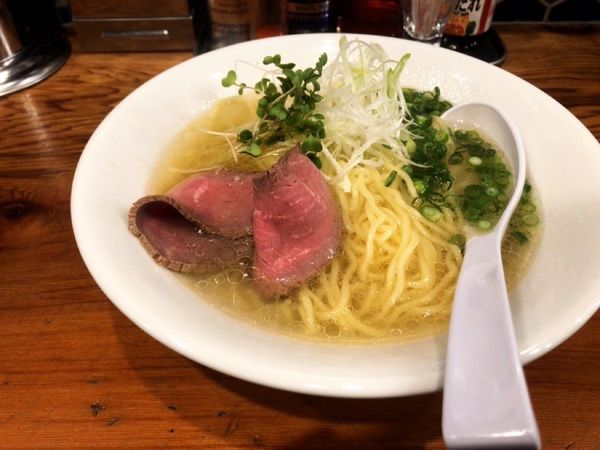 「牛塩らーめん」@竹麓輔らーめん創作工房の写真