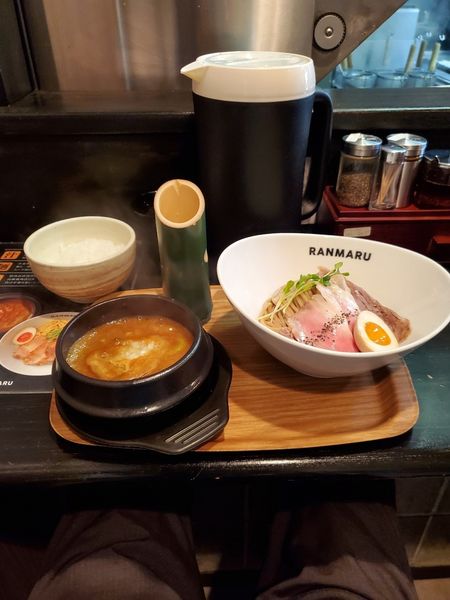 「和牛牛骨つけ麺@950」@つけ麺RANMARUの写真
