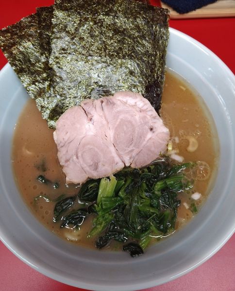 「ラーメン　並」@横浜家系らーめん 武術家の写真