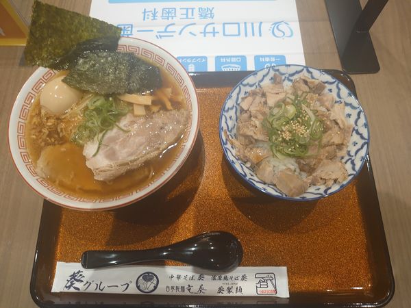 「特製醤油ラーメン」@葵製麺 イオンモール川口店の写真