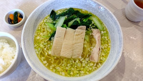 「鶏そば」@中華レストラン TIDAの写真