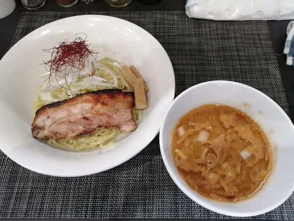 「【限定】海老味噌つけ麺　中200グラム1000円」@麺丼Dining 夢者の写真