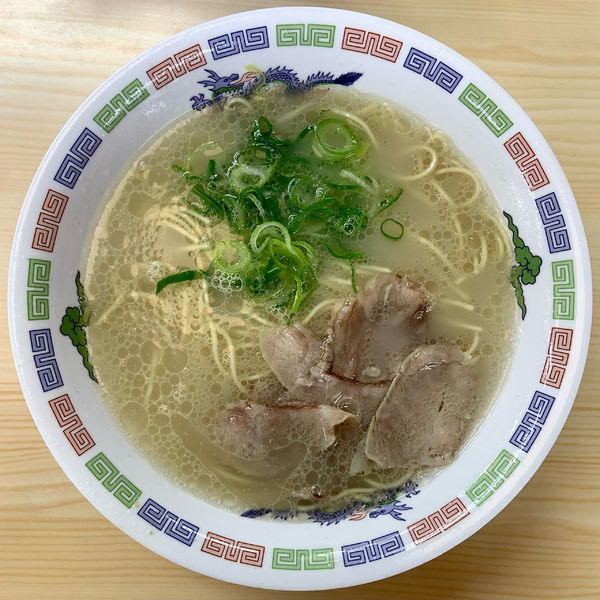 「博多ラーメン（290円）」@博多ラーメン はかたや 太宰府店の写真