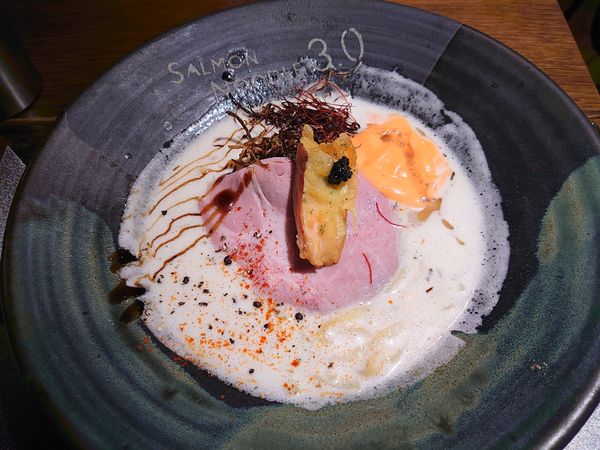 「白サーモン」@サーモンnoodle3.0の写真