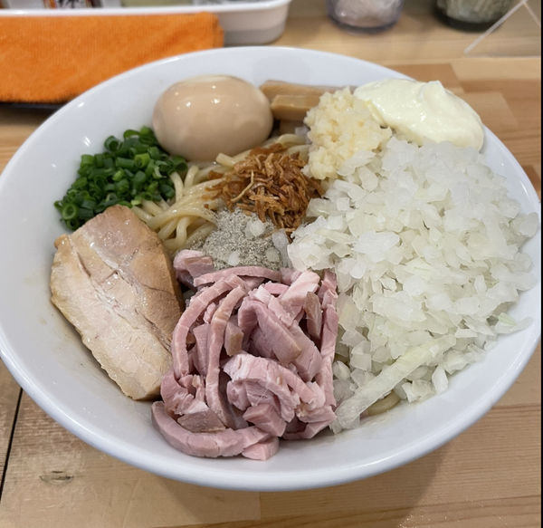 「まぜそば」@煮干らーめん 川むらの写真