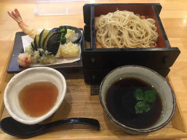 「大海老天ざるつけ麺(¥1,100)」@麺家 幸先坂の写真