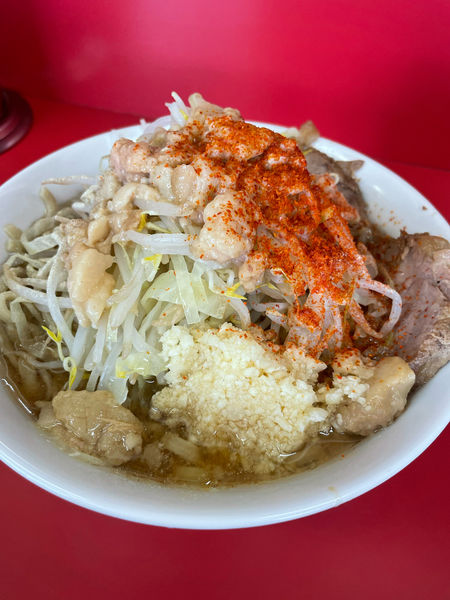 「小ラーメン　麺少なめ」@ラーメン二郎 茨城守谷店の写真