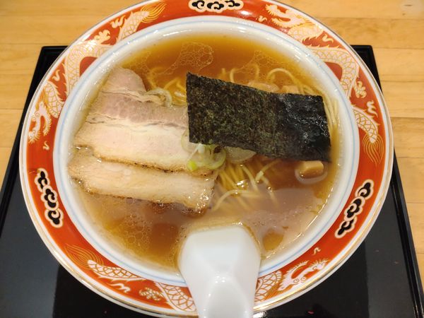 「支那そば　７５０円」@支那ソバ 玉龍の写真