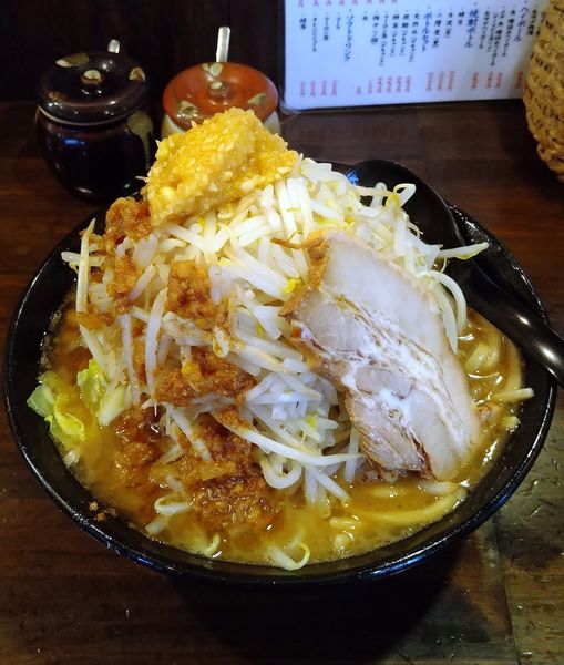 「濃厚G郎麺 800円」@六代目 麺処「まるは」極 西船橋店の写真