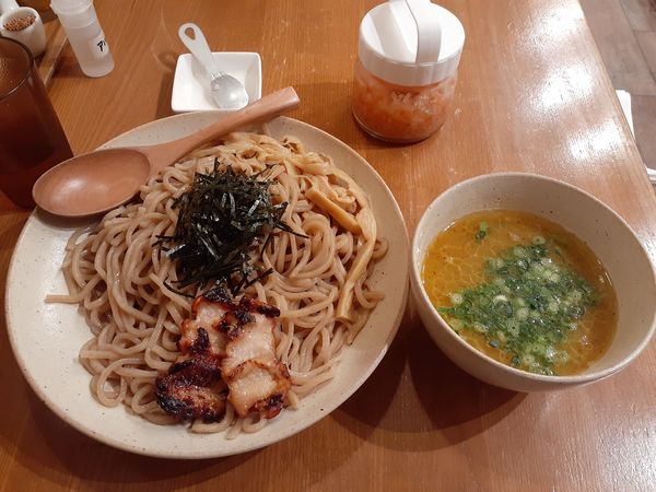 「つけ麺、中盛」@鶏ポタラーメン THANK お茶の水の写真