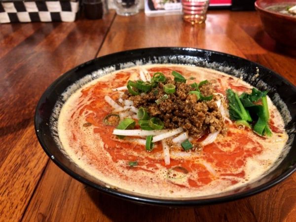 「赤担々麺」@東京担々麺 ゴマ哲の写真