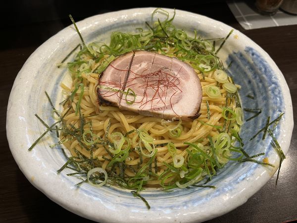 「鶏白湯と鶏油の油そば（特盛り）」@ラーメンくれはの写真