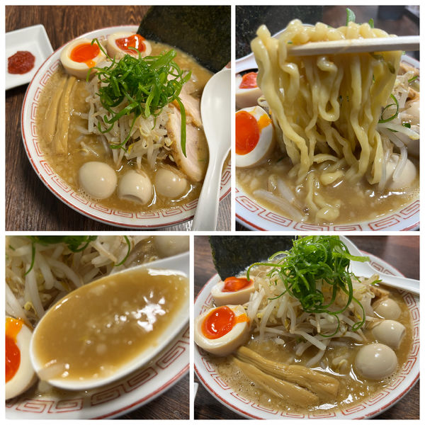 「【限定】味噌ラーメン 850円 半味玉 50円 ハイボール」@らぁ麺 大金星の写真