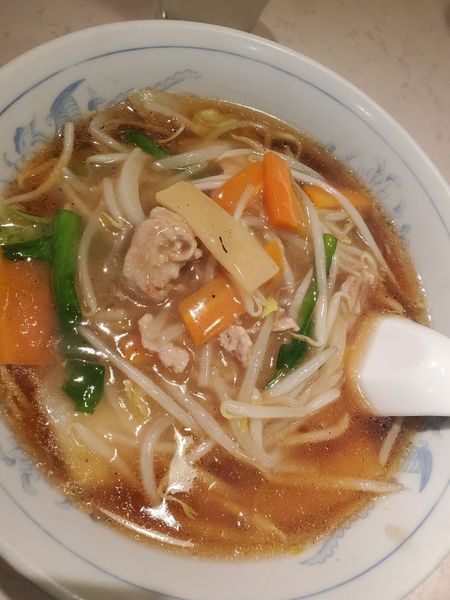 「サンマーメン６７０円」@鳳華飯店 笹下本店の写真