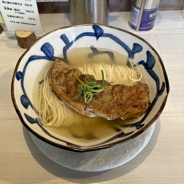 「鯛煮干の塩そば」@タナカ ロボの写真