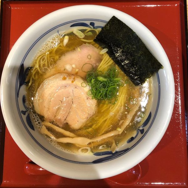 「イリヤマノニボシソバ（淡口醤油）」@麺肴 ひづきの写真